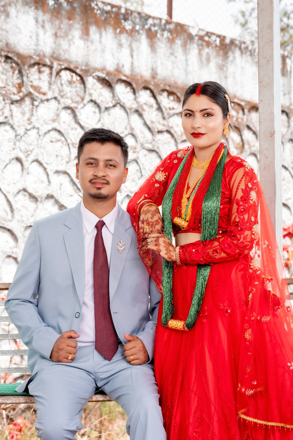 Er. Suman Khadka with Mrs. Baneeka Thapa Khadka